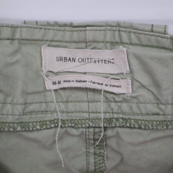 Urban Outfitters Cargo Pants Women M Green Slouchy Goblincore Fairy Grunge Loose - Picture 2 of 16